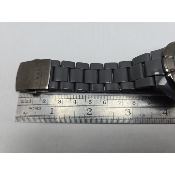 Guess Gray WaterPro 50M Day Date 41mm Quartz Watch U10070G1 New Battery main image 7